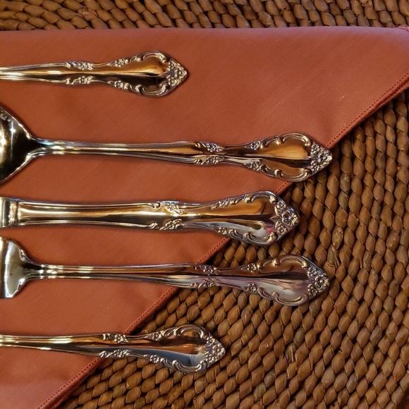 ESTIA GOURMET Cascade Floral 5-Piece Place Setting  - Brand New Old Stock / NWT - Picture 7 of 9